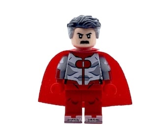 Omni-Man Mini Custom Figure Cartoon Block Fig