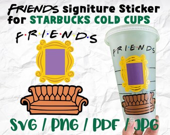 Free Free 194 Friends Starbucks Cup Svg SVG PNG EPS DXF File