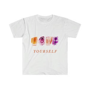 Kochaj siebie, unisex, koszulka softstyle
