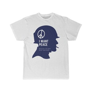 I want Peace Men&#39;s Short Sleeve Tee