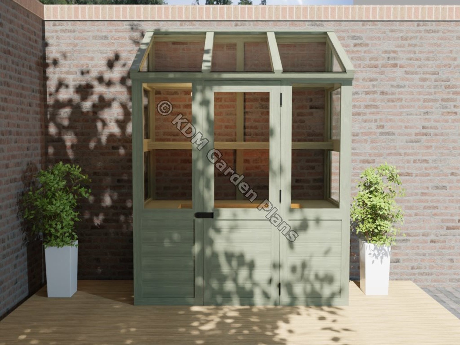 Wooden Lean to Greenhouse Woodwork Plans Digital Download Etsy