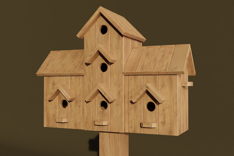 Picture Idea: Plans For Wooden Garden Seven Bird Box House Build Plans