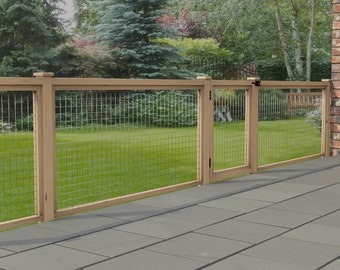 Plans For Wooden Modular Garden Fencing And Gate System 950mm High Diy