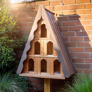 Plans for Wooden Dovecote Garden Bird House Build Plans DIY Digital Woodwork Plans Only US Imperial in Inches with Cut Lists Easy Build