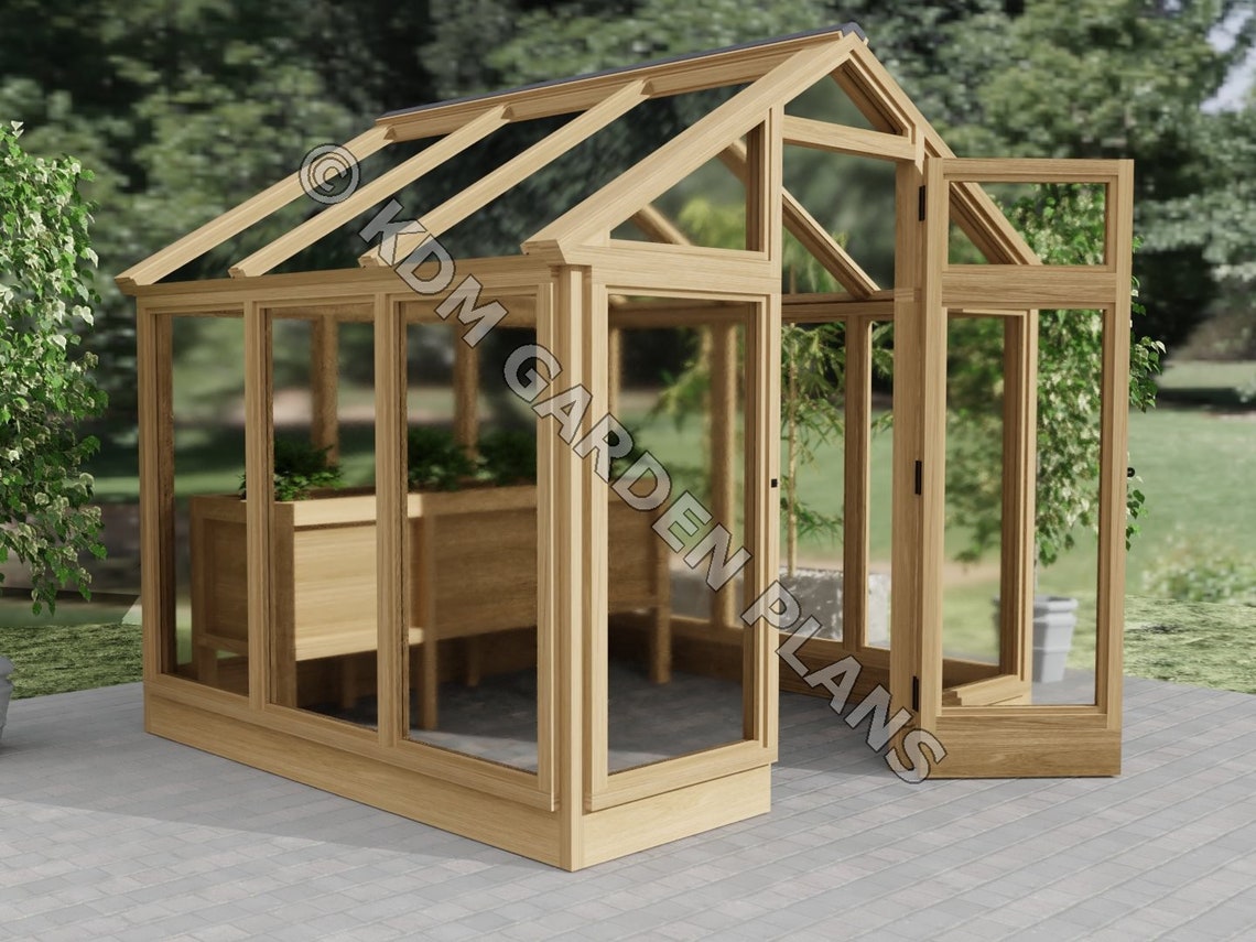 Woodwork Plans for Vegetable Grow Box 1.8m 220 Ltr plans Etsy