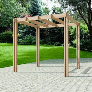 Plans for Wooden Garden Pergola ( 8ft x 8ft ) DIY Digital Woodwork Plans Download Only US Imperial with Cut Lists