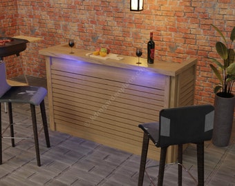 Plans for Wooden  Patio Bar / Barbeque Server / Outdoor Kitchen  DIY Digital Woodwork Plans Only UK Metric Excludes Materials
