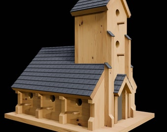 Plans for Wooden Garden Bird House Build Plans DIY Digital Woodwork Plans Only Eight Box UK Metric  Excludes Materials