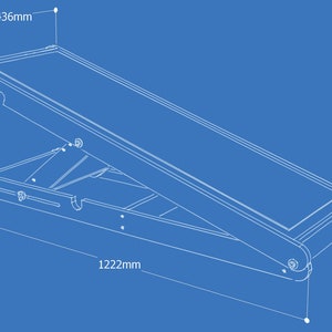 Plans for Adjustable 15cm to 60cm Small Dog Pet Ramp DIY Carpentry Digital Woodwork Plans Download Only UK Metric Excludes Materials image 10