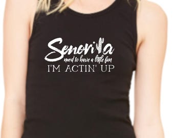 Miranda Lambert inspirierte Frauen Baby Rib Tank Top