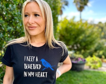 Camiseta Bluebird Lyric, Camiseta para fans de Miranda Lambert, Música country