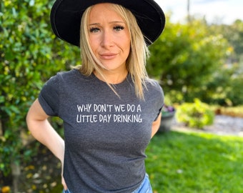 Funny Day Drinking Graphic Tee, Western Country Music Shirt
