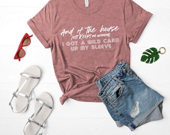 Miranda Lambert Wildcard Lyric T-Shirt, Country Music Tee