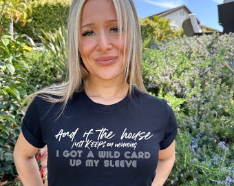 Miranda Lambert Wildcard Lyric T-Shirt, Country Music Tee