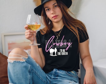 Miranda Lambert Crop Top, "If I Was A Cowboy I'd Be The Queen"