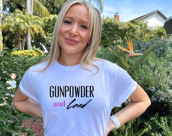 Gunpowder and Lead T-Shirt, Miranda Lambert Lyric Tee