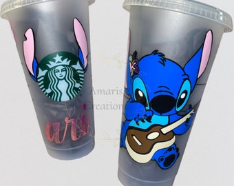 Stitch Cup |  Starbucks cup | custom Starbucks cold cup | personalized Starbucks venti cold cup | custom gift |