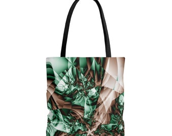 Fractal Rendering Embossed Tote Bag Purse Handbag For Women Girls Fractal Rendering Embossed Tote Bag Purse Handbag For Women Girls