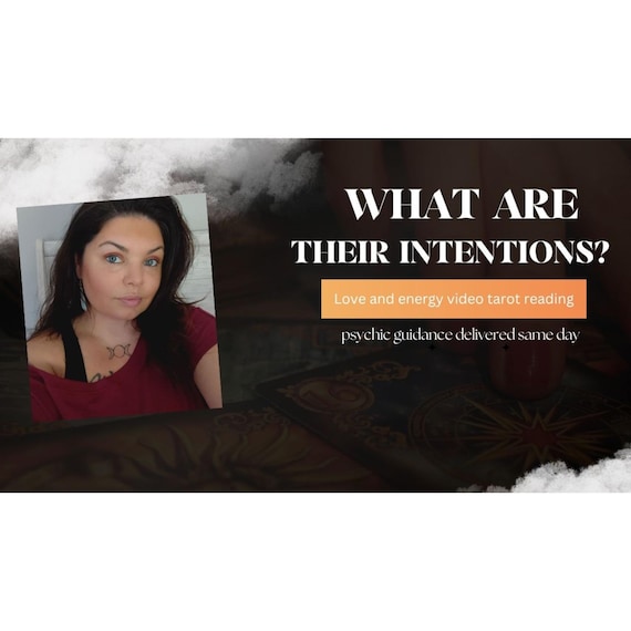 Tarot Reading: Their Intentions, Love, Relationship Clarity (Same Day Delivery)