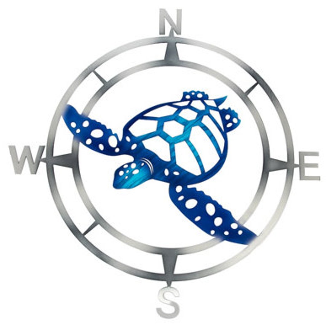 Sea Turtle Wall Art Sea Turtle Wall Decor Outdoor Wall Etsy