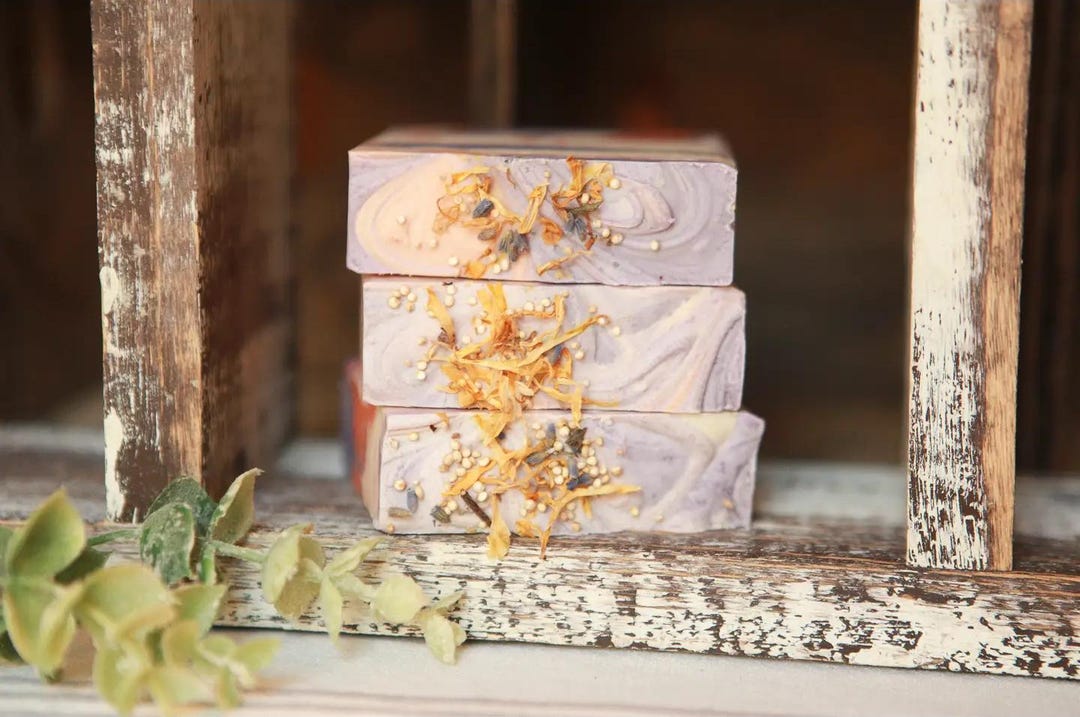 Artisan Soap Gift Set: Natural Shea Butter Cold Process Soap - Etsy
