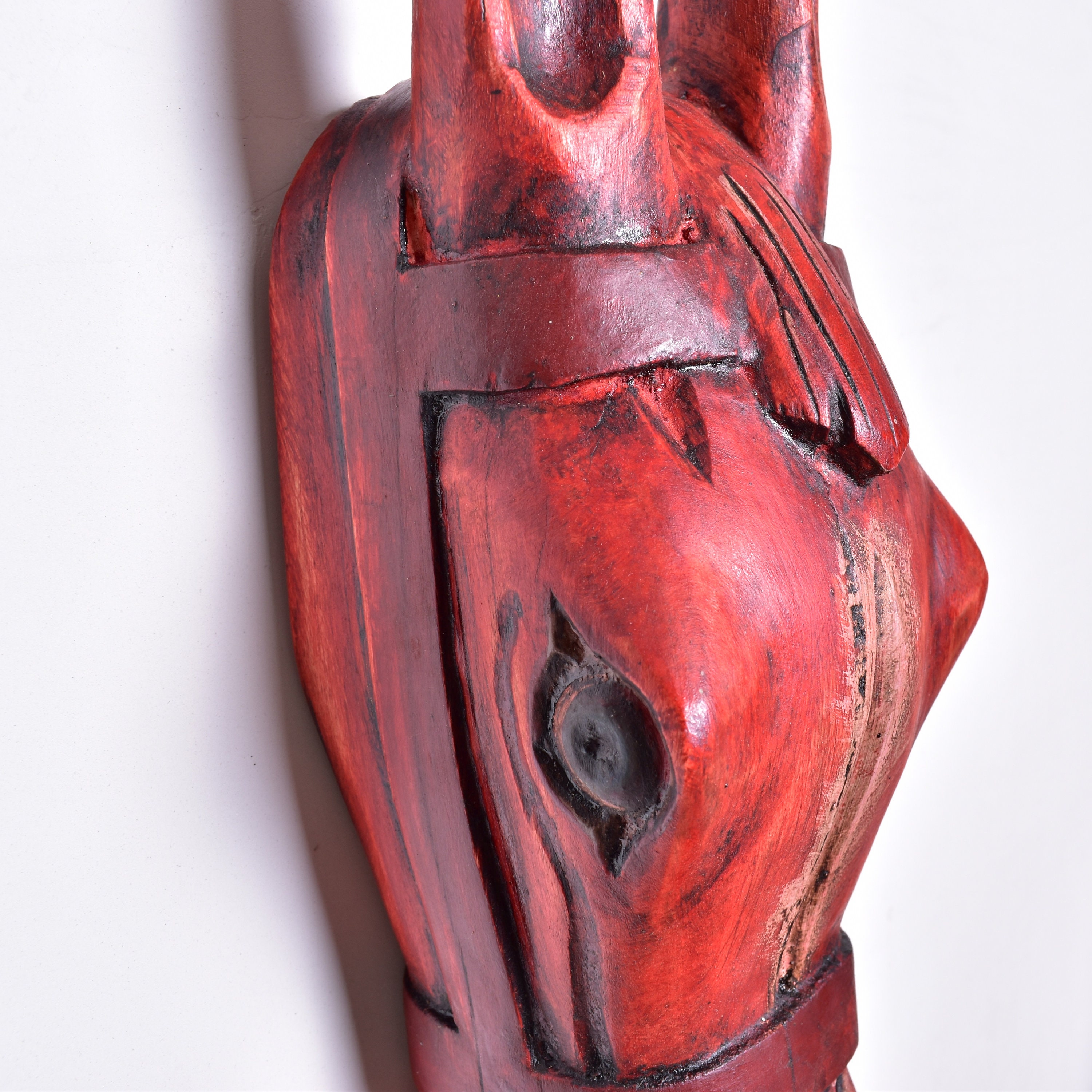 Wooden Horse Head Wall Hanging Solid Wood Horse Head Wall Etsy