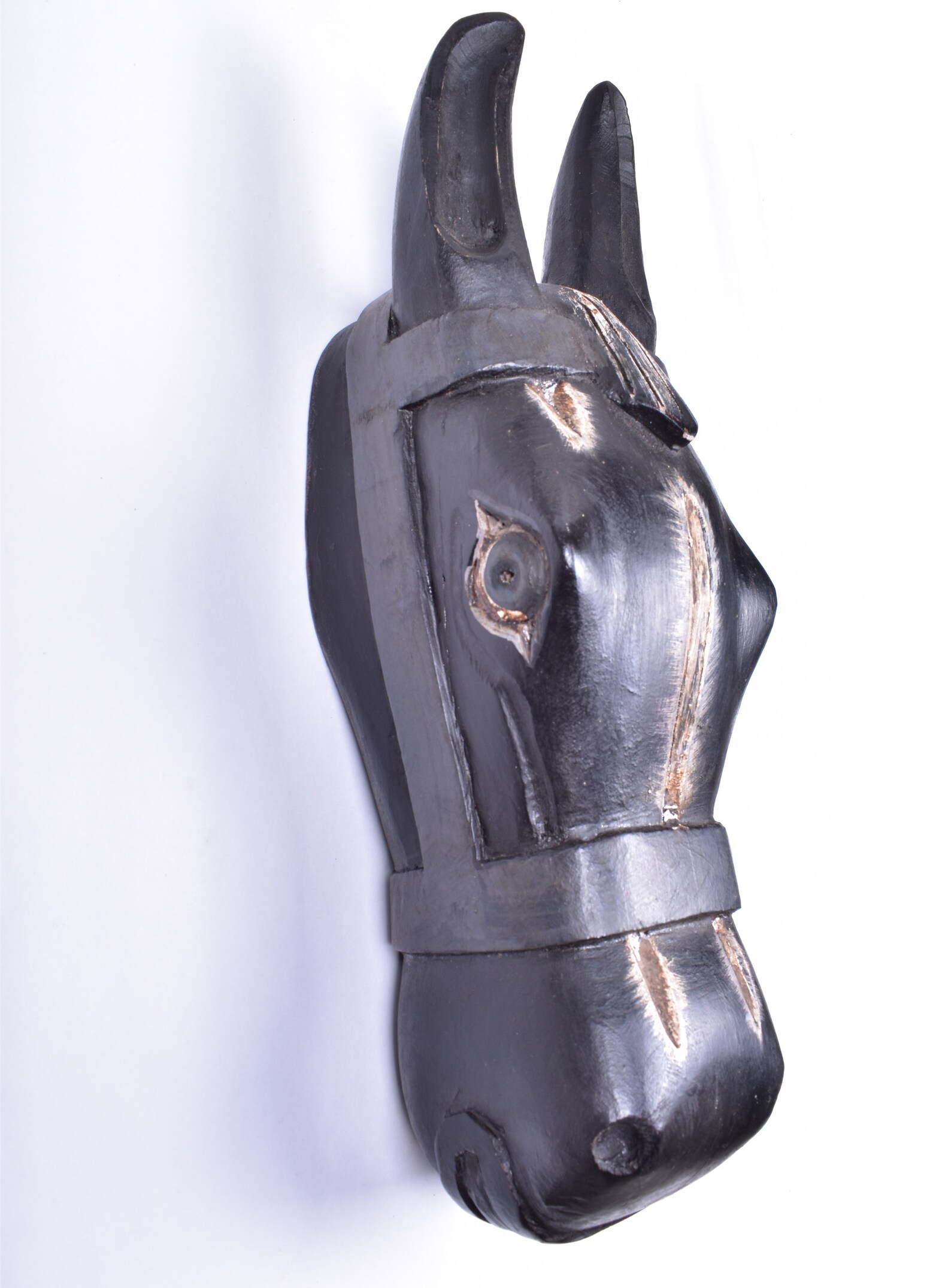 Wooden Horse Head Wall Hanging Solid Wood Horse Head Wall Etsy