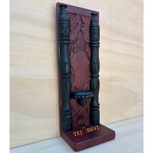 Rajasthani Jharoka Wall Art | Picture Frame Jharokha Wall Decor Accent | Ethnic HandMade Carved Unique Collectible Wall Hanging Indian Art