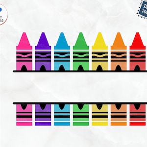 Crayon Split Monogram Svg, Crayon Monogram Frame Svg, Teacher Split Monogram Svg, Crayon Split Name Frame Svg, Crayon Monogram Svg