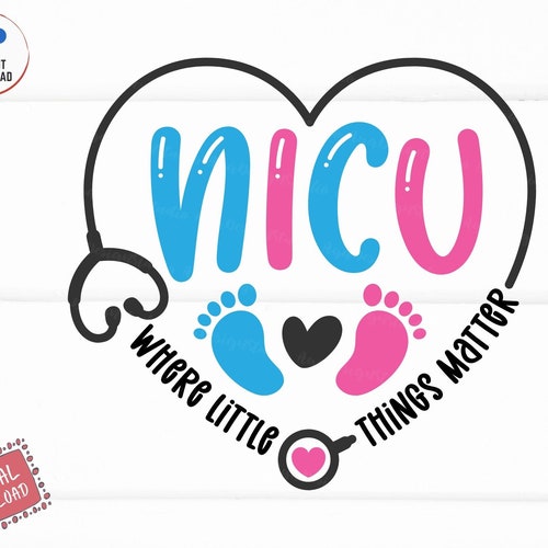 NICU Nurse SVG I Love Tiny Humans SVG Heart Tiny Humans - Etsy Hong Kong