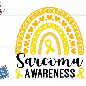 Sarkom Bewusstsein Regenbogen Svg, Sarcoma Kämpfer Svg, Sarcoma Awareness Svg, Sarcoma Krebs Svg, Sarcoma Regenbogen Svg