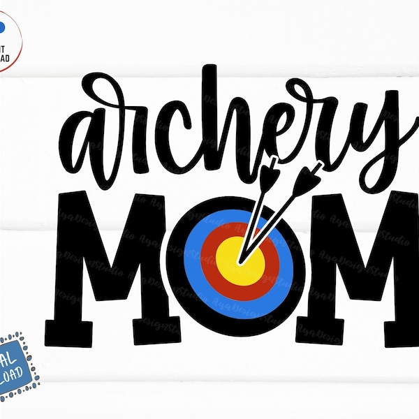 Archery Mom Svg, Target Bow Arrow Svg, Senior Archery Mom Svg, Loud and Proud Archery Mom Svg, Archery Mom Shirt Svg