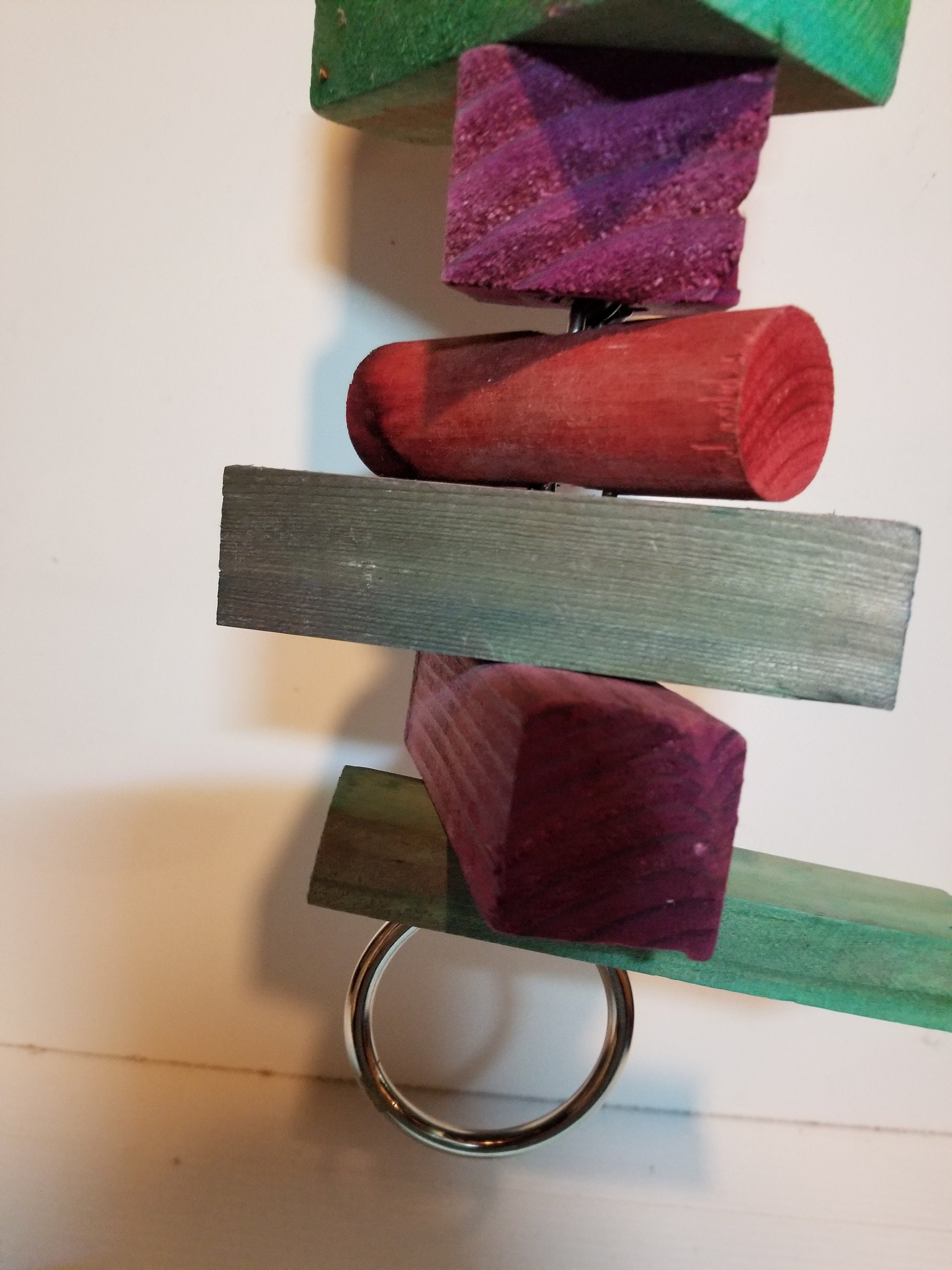 View of Wooden Macaw Toy - Etsy