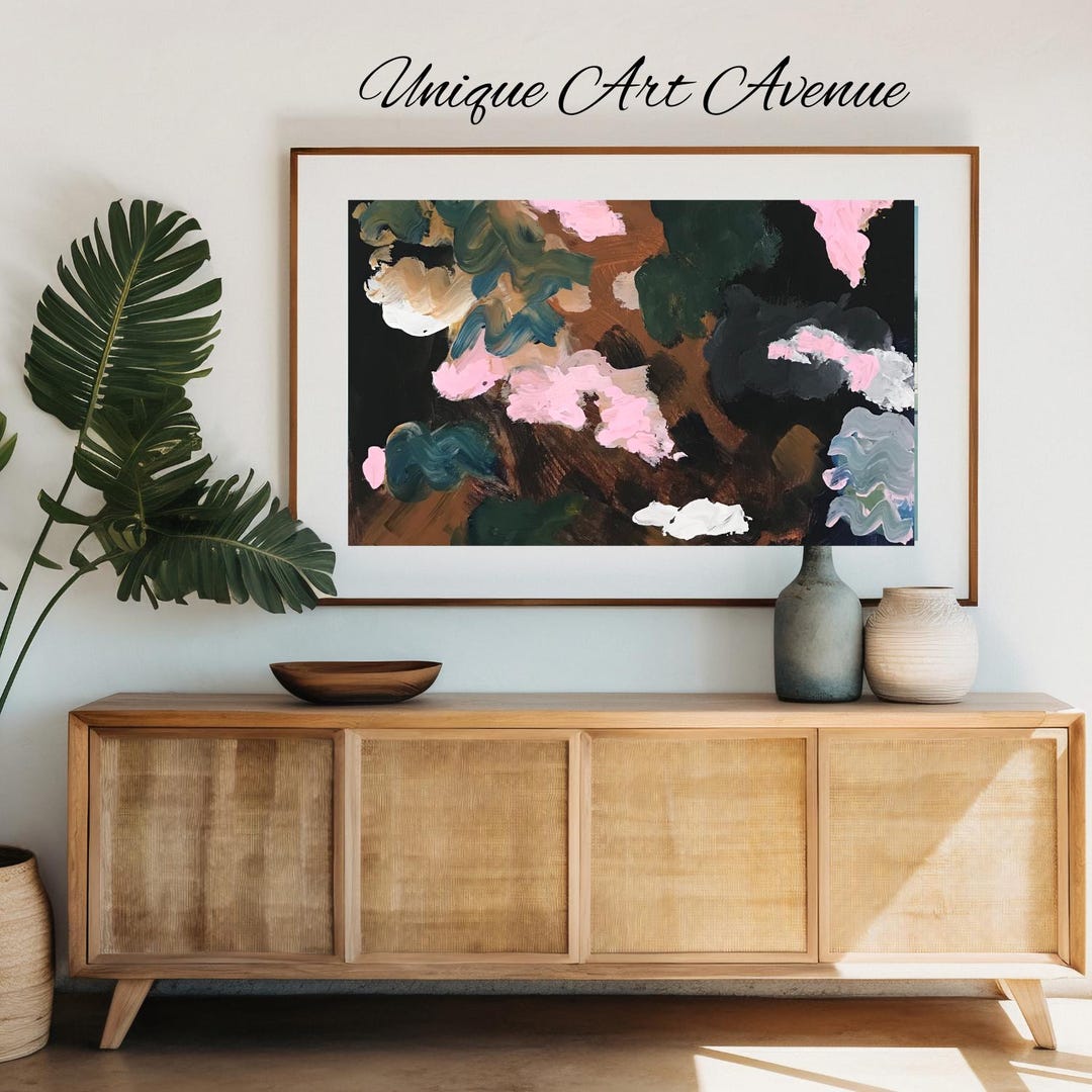 Abstract Print Abstract Paint Print on Fine Art Paper, Wall Art for Home Decoration ...