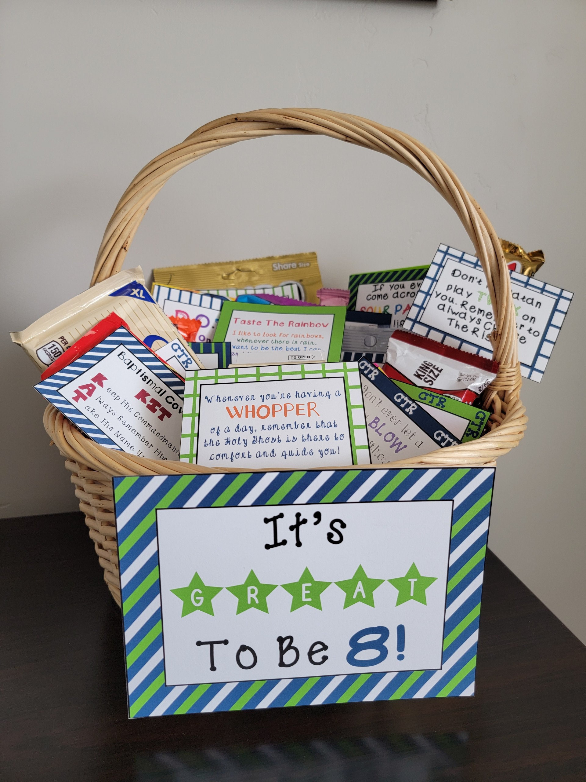 Lds Baptism Gift Basket Printables 60+ Gift Ideas for 2025