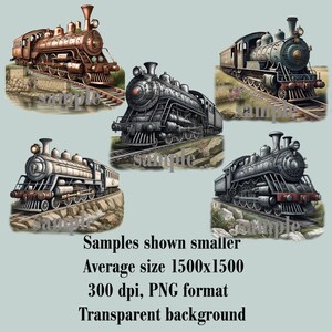 Train On A Track Clipart