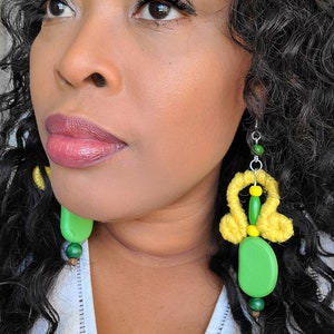 Fresh Lemonade  Drop Earrings