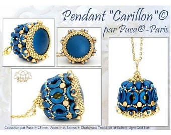 Free CARILLON Pattern w/ Any Les Perles par Puca® Purchase ... Please Read Item Details, DIY Jewelry, Bead Supply