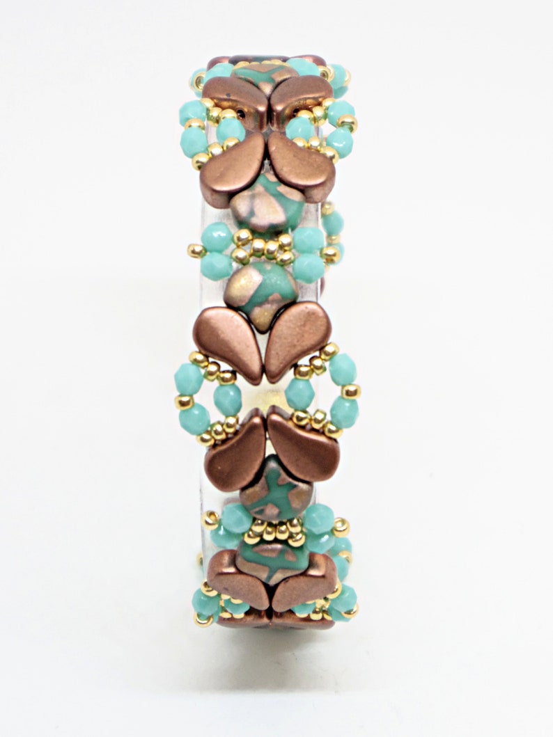 DIY Jewelry Bead Pack Deb Roberti/'s Paisley Bow Beaded Bracelet /& Earrings Tutorial Sold Separately