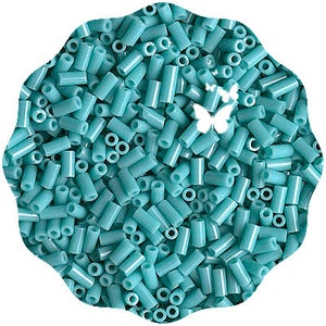 3mm Opaque Turquoise Green Bugle Beads BGL1-412 (10gr), Miyuki Bead Supply