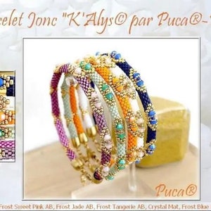Free K' alys Pattern w/ Any Les Perles par Puca® Purchase ... Please Read Listing Details, DIY Jewelry, Bead Supply image 1