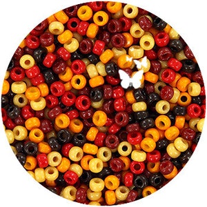 Size 11/0 WILDFIRE MIX-82 Miyuki Seed Beads (10gr) - Etsy