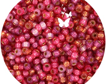 Size 11/0 WARM HEART MIX-113 Miyuki Seed Beads (10gr), Do-it