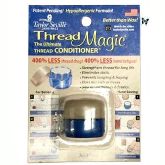 Thread Magic Bead Buddy Round Thread Conditioner, DIY Jewelry Bead Supply 