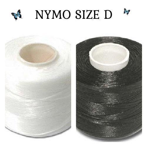 Nymo Thread 0 White 2894yd Cone – i-Bead Inc.