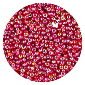 11-10, Miyuki 22g Silver Lined Flame Red 11-10, Miyuki 22g Silver Lined Flame Red