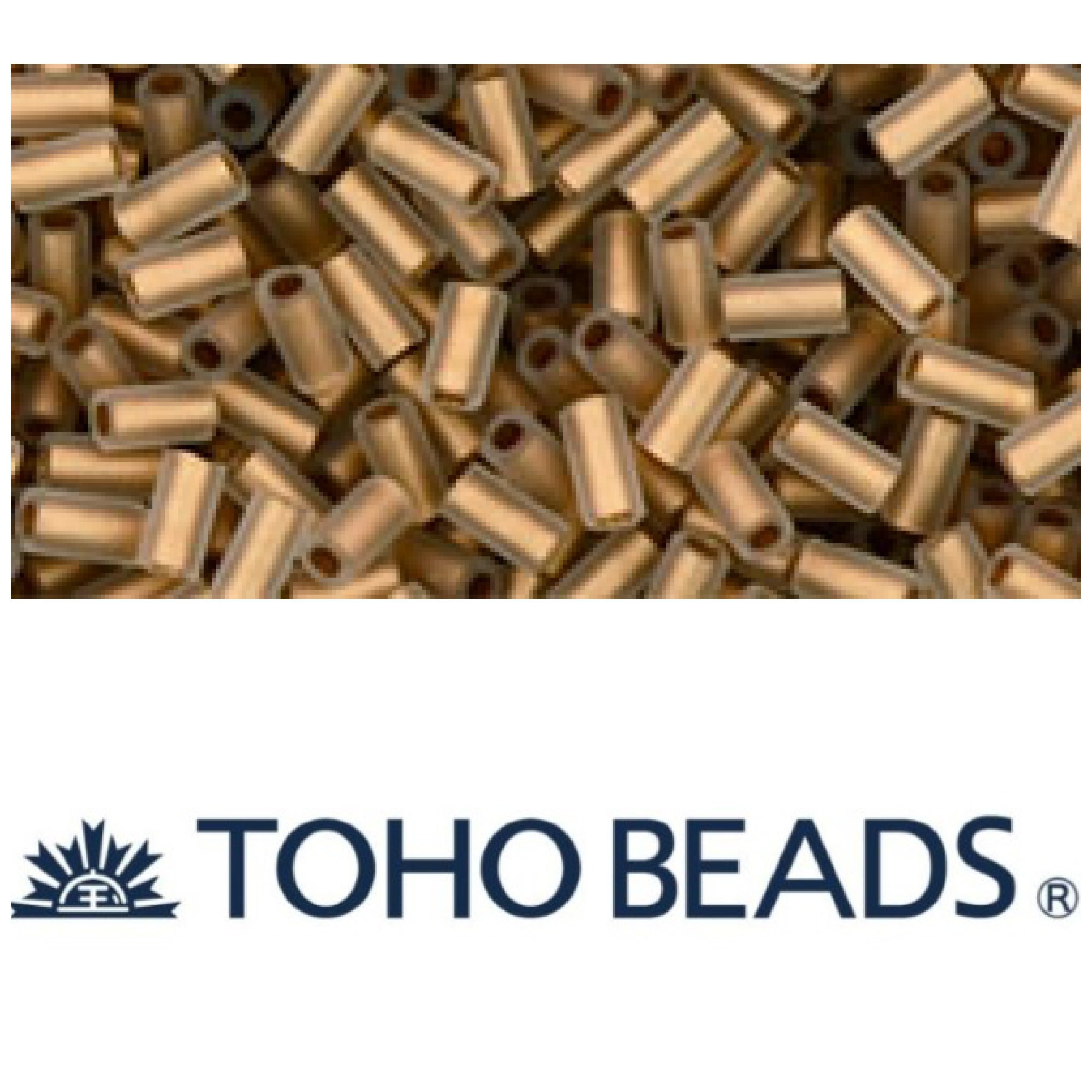 Crystal Gold Lined FROSTED TOHO Round 11/0 Japanese Seed Beads 15 gram –  Royal Metals Jewelry Supply
