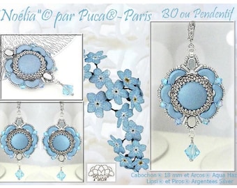 Free Noelia Pattern w/ Any Les Perles par Puca® Purchase ... Please Read Listing Details, DIY Jewelry, Bead Supply