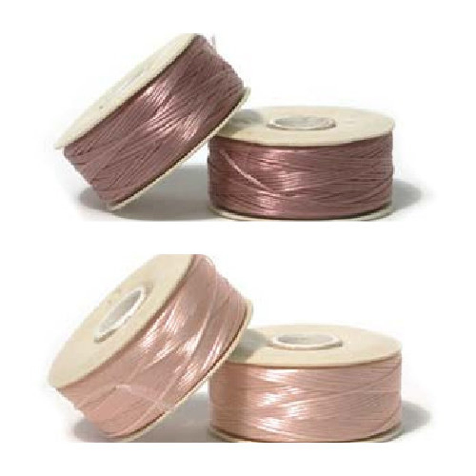 NYMO Size D Beading Thread 64yd Bobbin 1pc Lightly Waxed Etsy