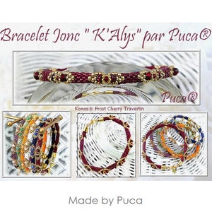 Free K' alys Pattern w/ Any Les Perles par Puca® Purchase ... Please Read Listing Details, DIY Jewelry, Bead Supply image 3